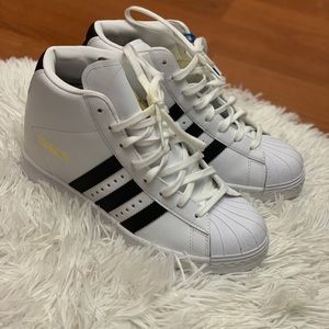 Adidas super star wedges